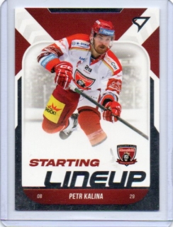 SportZoo ELH 2022-2023 Starting LINE UP Base # SL-27 Kalina Petr - Hradec Kr.