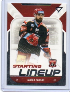 SportZoo ELH 2022-2023 Starting LINE UP Base # SL-28 Zachar Marek - Hradec Kr.