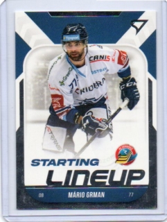 SportZoo ELH 2022-2023 Starting LINE UP Base # SL-44 Grman Mário - Vítkovice