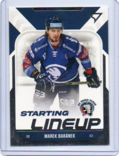 SportZoo ELH 2022-2023 Starting LINE UP Base # SL-51 Beránek Marek - Plzeň