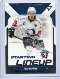 SportZoo ELH 2022-2023 Starting LINE UP Base # SL-53 Kodýtek Petr - Plzeň