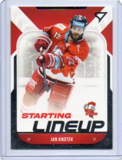 SportZoo ELH 2022-2023 Starting LINE UP Base # SL-59 Knotek Jan - Olomouc