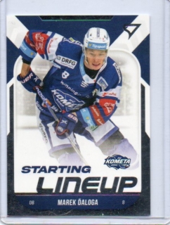 SportZoo ELH 2022-2023 Starting LINE UP Base # SL-62 Ďaloga Marek - Brno