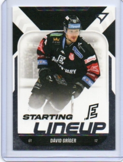 SportZoo ELH 2022-2023 Starting LINE UP Base # SL-71 Gríger Dávid - K.Vary