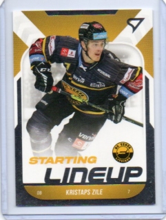 SportZoo ELH 2022-2023 Starting LINE UP Base # SL-75 Zile Kristaps - Litvínov