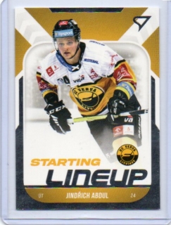 SportZoo ELH 2022-2023 Starting LINE UP Base # SL-76 Abdul Jindřich - Litvínov