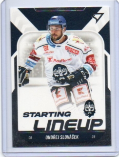 SportZoo ELH 2022-2023 Starting LINE UP Base # SL-81 Slováček Ondřej - Kladno