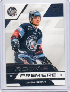 SportZoo ELH 2022-2023 ROOKIE Premiere Base # PR-20 Aubrecht David - Liberec