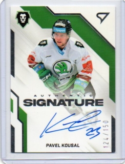 SportZoo ELH 2022-2023 AU Signature Level 1 x/150 # AS1-KU Kousal Pavel - Ml.Boleslav