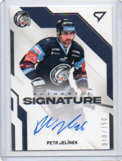 SportZoo ELH 2022-2023 AU Signature Level 1 x/150 # AS1-PJ Jelínek Petr - Liberec