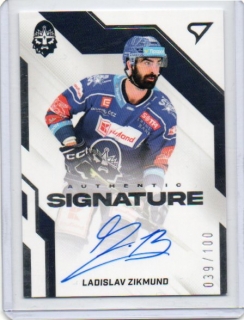 SportZoo ELH 2022-2023 AU Signature Level 2 x/100 # AS2-LZ Zikmund Ladislav - Kladno