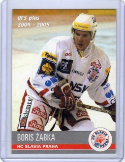 OFS 2004-2005 č.178 Žabka Boris - Slavia