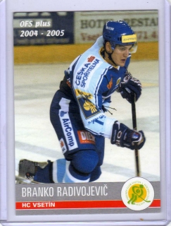 OFS 2004-2005 č.258 Radivojevič Branko - Vsetín