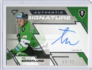 SportZoo ELH 2023-2024 AU Signature Level 2 x/80 # SL2-Söderlund Tim - Ml. Boleslav