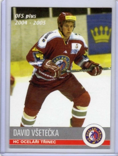 OFS 2004-2005 Dotisk č.314 Všetečka David - Třinec