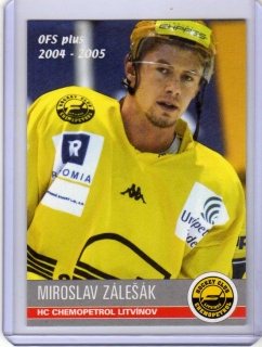 OFS 2004-2005 Dotisk č.371 Zálešák Miroslav - Litvínov