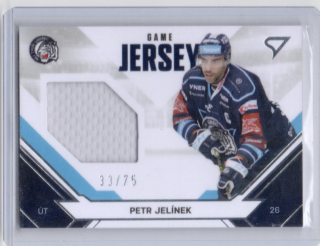 SportZoo ELH 2021-2022 Game Jersey x/75 # JS-PJ Jelínek Petr - Liberec