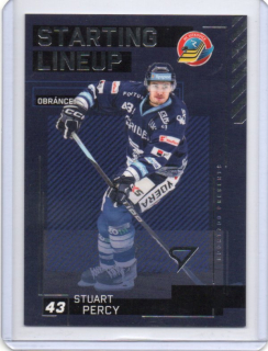 SportZoo ELH 2023-2024 S.II Starting LINE UP Base # SL-21 Percy Stuart - Vítkovice