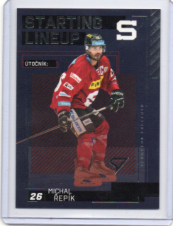 SportZoo ELH 2023-2024 S.II Starting LINE UP Base # SL-29 Řepík Michal - Sparta