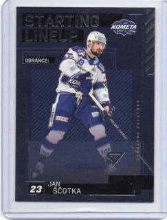 SportZoo ELH 2023-2024 S.II Starting LINE UP Base # SL-39 Ščotka Jan - Brno