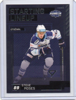 SportZoo ELH 2023-2024 S.II Starting LINE UP Base # SL-41 Moses Steve - Brno