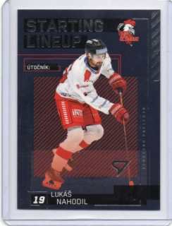 SportZoo ELH 2023-2024 S.II Starting LINE UP Base # SL-47 Nahodil Lukáš - Olomouc