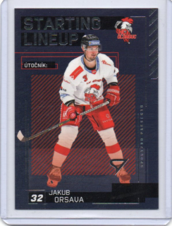 SportZoo ELH 2023-2024 S.II Starting LINE UP Base # SL-48 Orsava Jakub - Olomouc