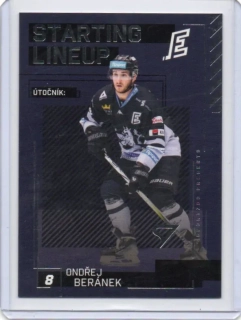 SportZoo ELH 2023-2024 S.II Starting LINE UP Base # SL-52 Beránek Ondřej - K.Vary