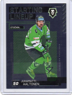 SportZoo ELH 2023-2024 S.II Starting LINE UP Base # SL-58 Aaltonen Juhamatti - Ml.Boleslav
