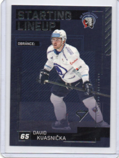 SportZoo ELH 2023-2024 S.II Starting LINE UP Base # SL-68 Kvasnička David - Plzeň