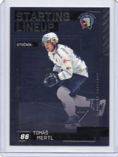 SportZoo ELH 2023-2024 S.II Starting LINE UP Base # SL-71 Mertl Tomáš - Plzeň