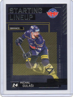 SportZoo ELH 2023-2024 S.II Starting LINE UP Base # SL-75 Gulaši Michal - Č.Budějovice