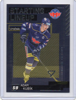 SportZoo ELH 2023-2024 S.II Starting LINE UP Base # SL-77 Kubík Adam - Č.Budějovice