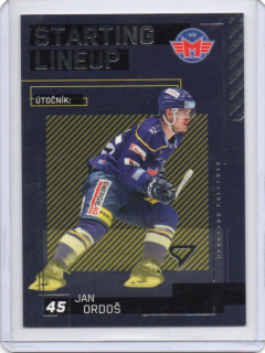 SportZoo ELH 2023-2024 S.II Starting LINE UP Base # SL-78 Ordoš Jan - Č.Budějovice