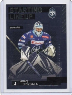 SportZoo ELH 2023-2024 S.II Starting LINE UP Base # SL-79 Brízgala Adam (G) - Kladno