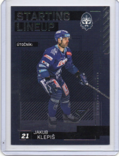 SportZoo ELH 2023-2024 S.II Starting LINE UP Base # SL-82 Klepiš Jakub - Kladno