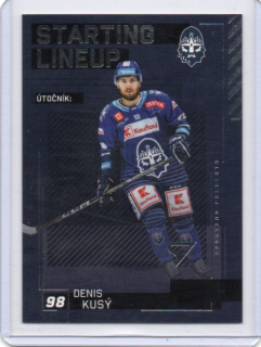 SportZoo ELH 2023-2024 S.II Starting LINE UP Base # SL-83 Kusý Denis - Kladno