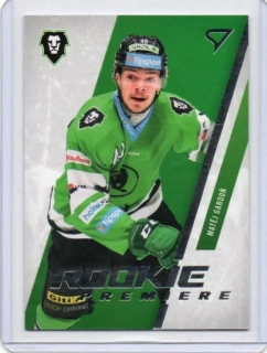 SportZoo ELH 2023-2024 S.II ROOKIE Premiere Base # RP-21 Gardoň Matěj - Ml.Boleslav
