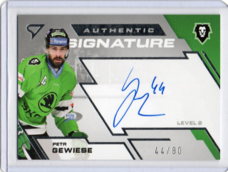 SportZoo ELH 2023-2024 S.II - AU Signature x/80 LEVEL 2 # SL2-PG Gewiese Petr - Ml.Boleslav