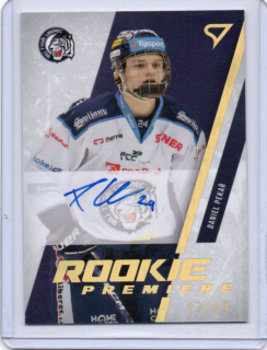 SportZoo ELH 2023-2024 S.II ROOKIE Premiere AU Signature x/49 # RP-DP Pekař Daniel - Liberec