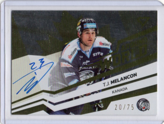 SportZoo ELH 2023-2024 S.II AROUND THE WORLD AU Signature x/75 # AW-TM Melancon T.J. - Liberec