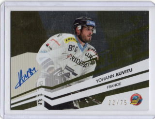 SportZoo ELH 2023-2024 S.II AROUND THE WORLD AU Signature x/75 # AW-YA Auvitu Yohann - Vítkovice