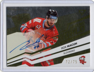 SportZoo ELH 2023-2024 S.II AROUND THE WORLD AU Signature x/75 # AW-RM Macuh Rok - Olomouc