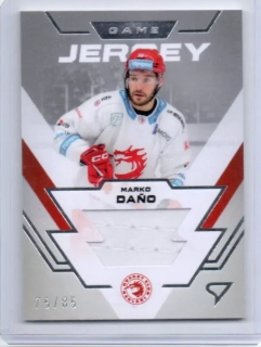 SportZoo ELH 2023-2024 S.II - GAME JERSEY x/85 # GJ-MD Daňo Marko - Třinec