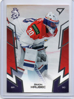 SportZoo Hokejové Česko 2024 Base # 01 Hrubec Šimon (G)