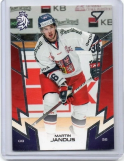 SportZoo Hokejové Česko 2024 Base # 13 Jandus Martin