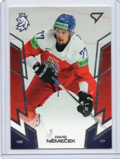 SportZoo Hokejové Česko 2024 Base # 21 Němeček David