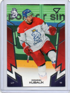 SportZoo Hokejové Česko 2024 Base # 45 Kubalík Dominik