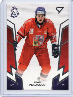 SportZoo Hokejové Česko 2024 Base # 48 Najman Adan