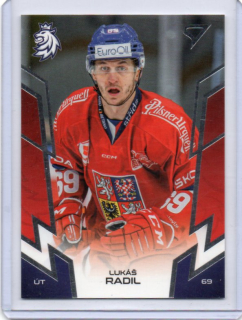 SportZoo Hokejové Česko 2024 Base # 50 Radil Lukáš
